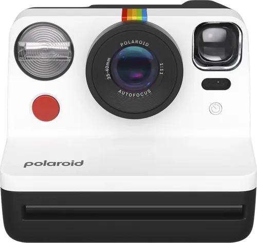 Polaroid Everything Box Now Gen 2 Sofortbildkamera - Schwarz Weiß, inklusive i-Type Farbfilm, um sofort unvergessliche Momente festzuhalten