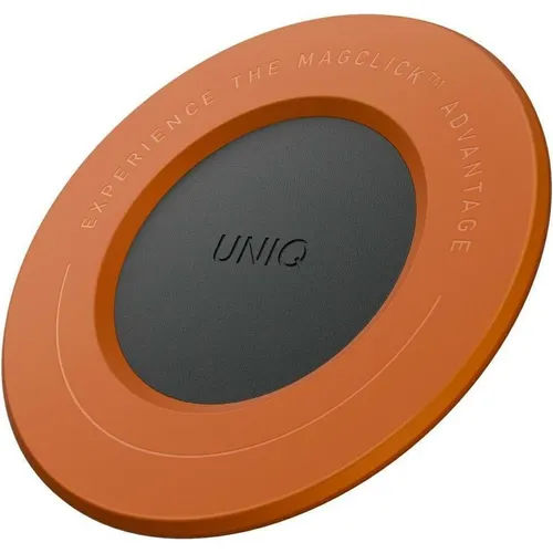 Uniq Magnetic holder SnapMount self-adhesive orange/charcoal (UNIQ-SNAPMOUNT-VORGCHR)