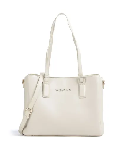 Valentino Bags Clio Re Shopper - Damen Handtasche in Creme - Elegante Valentino Bags Clio Re Shopper aus hochwertigem Lederimitat. Ideal für den Alltag und stilvoll im Einsatz.