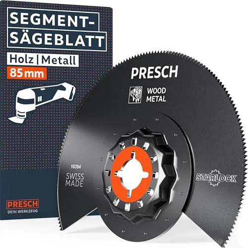 Presch Segmentsägeblatt Holz & Metall 85mm