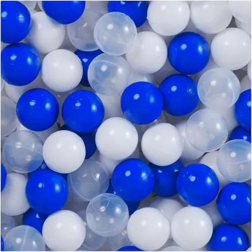 MISIOO Bälle für Bällebad 150 Stück - Bälle Ø 6 cm - Plastikbälle aus 100% LDPE -