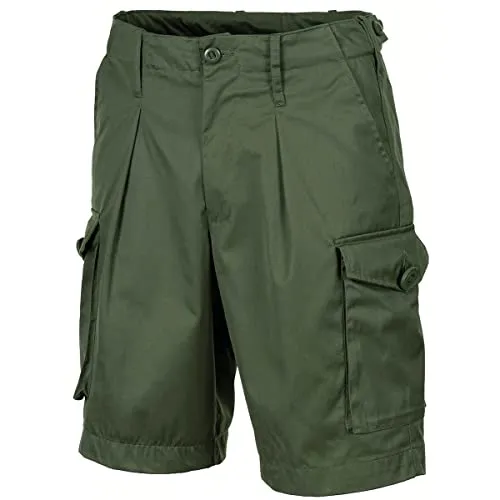 MFH Brit. Bermuda Combat (Oliv, 4XL) - Wanderhosen für Herren, strapazierfähig und ideal für Outdoor-Aktivitäten, mit praktischem Taschenlayout und bequemem Schnitt.