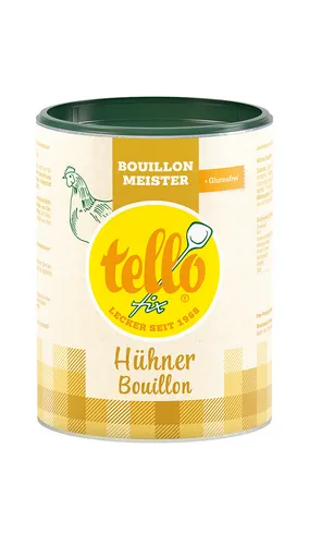  tellofix Hühner-Bouillon Hühnerbrühe Dose 500g 17,98 EUR/kg