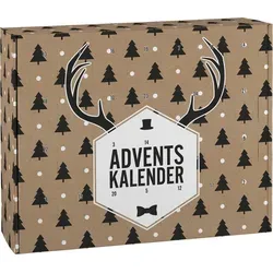 DIY Adventskalender zum selbst Befüllen mit witzigen Hirschgeweih Motiv