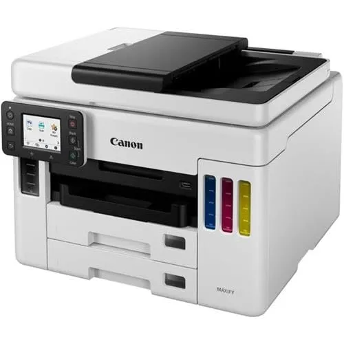 Canon Maxify GX7040 MFP (4471C009) - Multifunktionaler Tintenstrahldrucker - Drucker mit extrem niedrigen Betriebskosten und hoher Ergiebigkeit: 14.000 Farbdruckseiten pro Satz Tinte. Ideal für kleine Büros mit Duplex-Scan und vielseitigem Medienhandling.