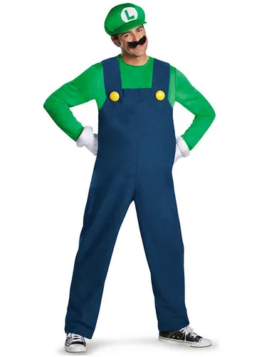 Luigi Deluxe Kostüm Super Mario