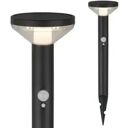 Maclean MCE465 B Solarlampe LED mit Sensor