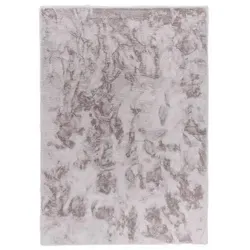 SCHÖNER WOHNEN-Kollektion Fellteppich Tender - Teppich, besonders weich durch Microfaser und Kunstfell, waschbar und ideal für ein gemütliches Wohnzimmer, Maße: 80 cm x 150 cm, Höhe: 26 mm.