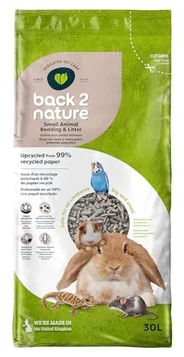 Papierbett FibreCycle Back 2 Nature 30 L von Back-2-Nature