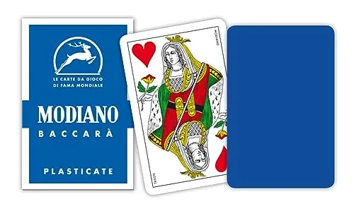 Modiano Baccara Spielkarten F/N Blau