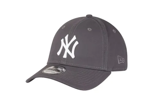 New Era Baseball Cap 9Forty Strapback New York Yankees grau - Stilvolle Baseballmütze mit verstellbarem Strapback-Verschluss für perfekten Sitz. Ideal für Fans der New York Yankees und für den täglichen Gebrauch.