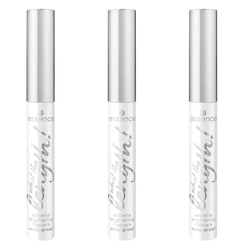 essence what the length! lash growth serum, Wimpernserum, Transparent, wachstumsfördernd, transluzent, vegan, ohne Mikroplastikpartikel, Nanopartikel frei, ohne Parfüm, 3er Pack (3x4ml)