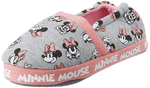 CERDÁ LIFE'S LITTLE MOMENTS - Winter Geschlossene Hausschuhe Kinder Mädchen von Minnie Mouse - Rutschfeste TPR Sohle und Gepolsterte Brandsohle - Offizielle Lizenz von Disney