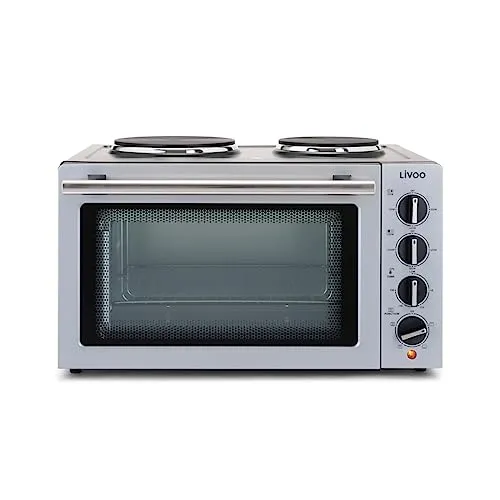 Livoo Minibackofen 30 L mit Elektroplatten DOC211