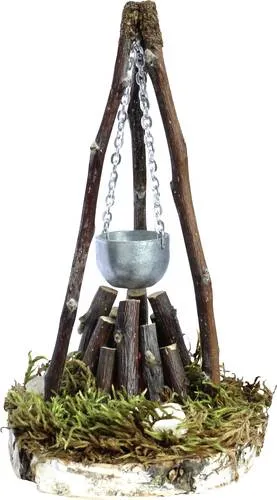 Kahlert Licht 49673 Lagerfeuer mit Flackerlicht