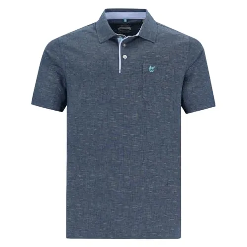 Hajo Stay Fresh Poloshirt in Admiralsblau von Hajo
