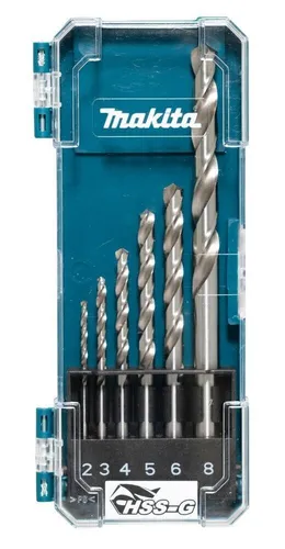 Makita D-75742 HSS G Metallbohrer-Set Ø 2,0 - 8,0 mm aus Weihnachtskalender