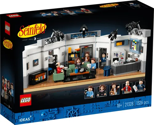 LEGO Ideas: Seinfeld (21328) - Kreatives LEGO Set für Fans der Kultserie, mit 1.326 Teilen und authentischen Details. Perfekt zum Bauen und Ausstellen, für stundenlangen Spaß!
