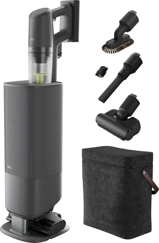 AEG ULTIMATE 8000 Akku Staubsauger mit Absaugstation in schwarz von AEG