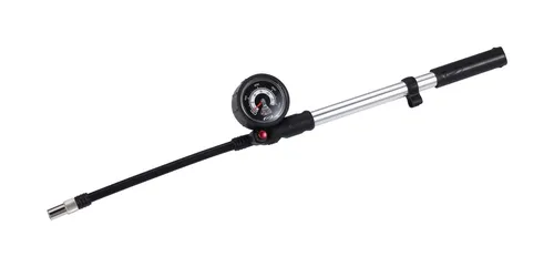 BBB AirShock BMP-29 Dämpferpumpe - Präzise Dämpferbefüllung - Luftpumpen für Mountainbikes, mit präziser Druckanzeige für optimale Dämpferanpassung und verbesserte Fahrperformance.