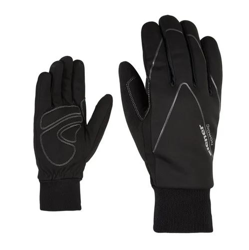 Ziener Winterhandschuhe Unico Glove Crosscountry - Winddicht & Wasserabweisend - Handschuhe mit Strickbündchen, winddichter WINDSHIELD® Membran und reflektierenden Elementen für optimale Sichtbarkeit. Ideal für Langlauf und winterliche Outdoor-Aktivitäten.