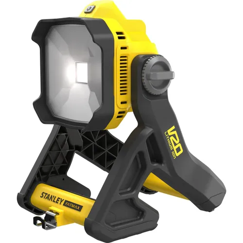 Stanley FATMAX SFMCL030B-XJ LED Arbeitslampe - Hochleistungs-LED-Arbeitslampe in Schwarz und Gelb, ideal für Werkstätten und Baustellen mit langer Lebensdauer und hoher Helligkeit.