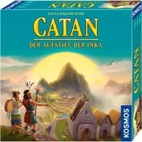 KOSMOS 682927 CATAN - Der Aufstieg der Inka, eigenständiges Strategiespiel für 3-4 Spieler ab 12 Jahren, mit neuen Spielmechanismen und Themenwelt
