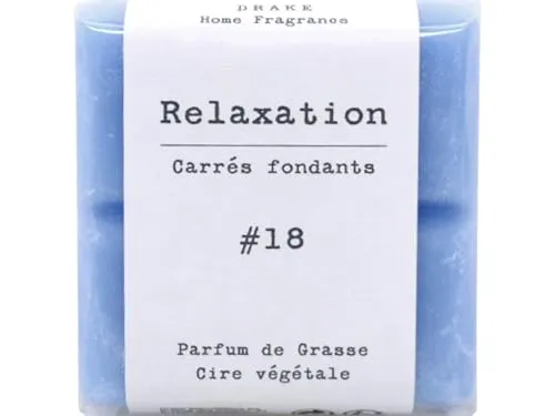 Duftzauber Tabs – Aroma-Schmelzlinge aus Duftwachs | Schmelztabletten für Duftlampen & Wachswärmer | Aromawachs für intensives Dufterlebnis (Quadrat, Nr.18 - RELAXATION)