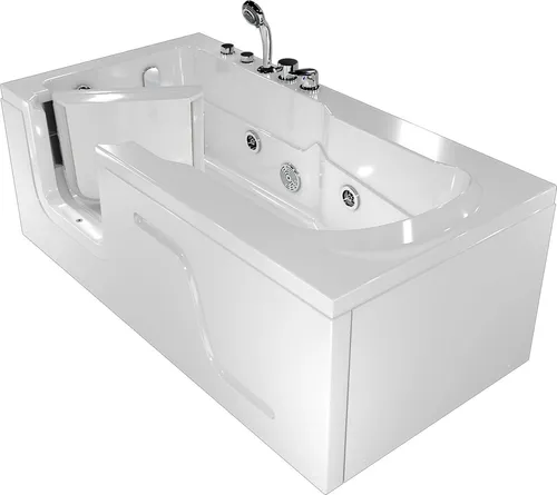 Produktbild Whirlpool Seniorenwanne mit Tür S17-EH-WP-R 75x150cm