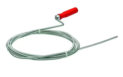 CFH Rohrreinigungsspirale 3 Meter mit Rückholbohrer 6 mm 51810