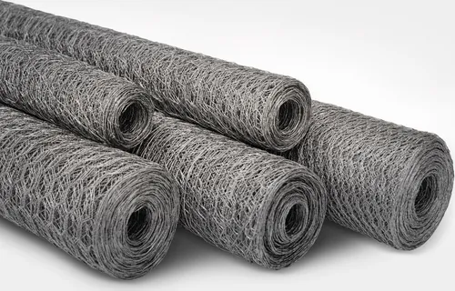 Produktbild Drahtzaun Verzinkt Ummantelung Kaninchendraht Maschenweite: 13 mm Höhe: 50 cm Länge: 10 m