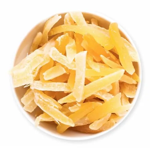 Frucht Ingwerstäbchen kandiert 500g Trockenfrüchte mit Vitamin C Magnesium Eisen I kandierter Ingwer Thailand I Candied Ginger I Ingwer Stäbchen scharf bis süß 1001