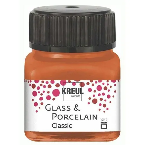 Kreul Glass & Porcelain Classic metallic kupfer 20ml Glas 100ml/16,45 Euro
