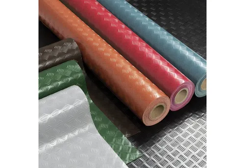 Kubus Bodenschutzmatte Kristall Cut, Rutschhemmend