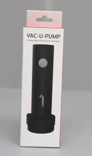Lavatelli VAC-U-PUMP - Kabellose Elektrische Vakuumpumpe - Vakuum-Platzsparer für Kleidung und mehr, kompakt & stark, ideal für Reisen und Zuhause. Spart Platz in Koffern und Rucksäcken mit USB-C Wiederaufladung.