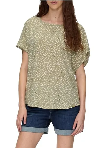 QS Oversize-Bluse aus Viskose