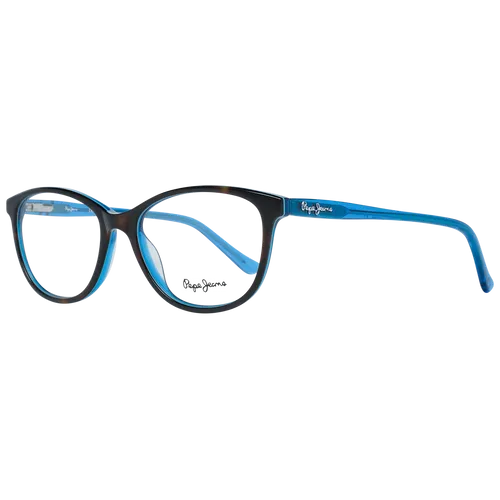 Pepe Jeans PJ3263 C3 52 Brille Damen Mehrfarbig - Damen Brillenfassung im Schmetterlingsstil, mit komfortablem Federscharnier und original Etui, ideal für einen modischen Look.