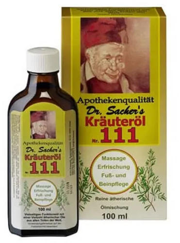 Kräuteröl Nr.111 Dr.Sachers 100 ml Einreibung Massageöl 64,90€/L