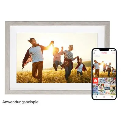Smarter Bilderrahmen mit 32 GB Speicher von Rollei
