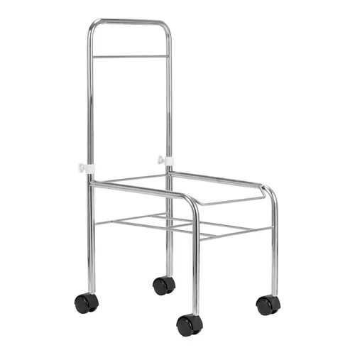 PEDICURE TRAY ON WHEELS CHROME