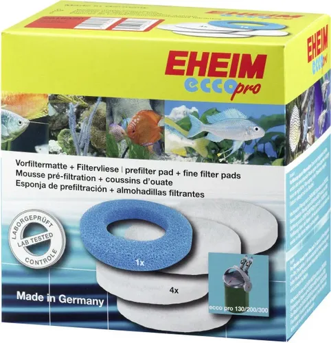 Eheim Aquarienzubehör Ersatzteilset Filtermatte & -vlies für EccoPro Zubehör
