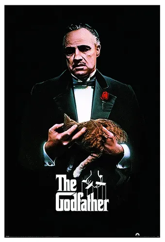 Der Pate Poster Katze 61 x 91,5 cm