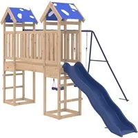 vidaXL Spielturm aus massivem Kiefernholz von vidaXL