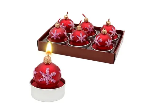 Dekohelden24 Teelicht 6er Set mit wählbarem Motiv - Teelichter in verschiedenen Motiven, ideal für stimmungsvolle Dekoration und gemütliche Abende.