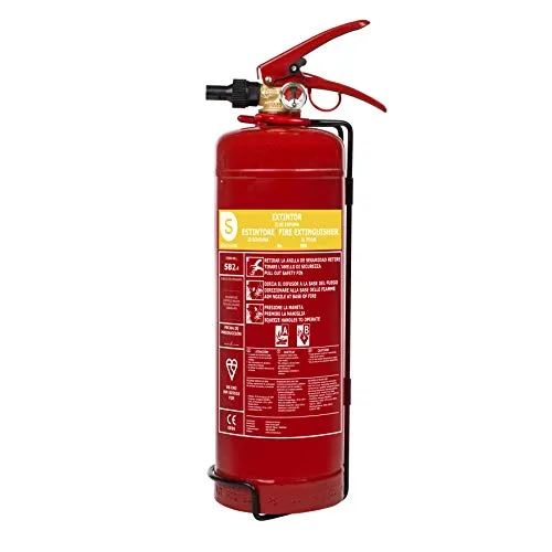 Smartwares FEX-15222 Feuerlöscher – Schaum – 2 Liter – Brandklasse AB