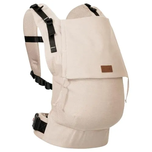 Hoppediz Buckle Toddler Babytrage für Kleinkinder (9-25 kg) - Design Djerba - Babytragen für Kleinkinder, ideal für Hosengrößen 80/86 bis 116; bietet Nähe und Geborgenheit mit ergonomischen Trägern für optimalen Tragekomfort.