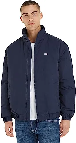 Tommy Jeans Herren Jacke Essential Padded Übergangsjacke, Blau (Twilight Navy), XXL