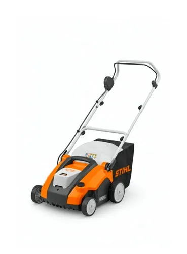 STIHL Akku-Vertikutierer RLA 240 - 34 cm Arbeitsbreite, ohne Akku & Ladegerät - Vertikutierer für kleinere Rasenflächen, emissionsfrei & wendig mit stufenlos einstellbarer Arbeitstiefe. Ideal zum Entfernen von Moos und Filz.