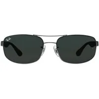 Lunettes De Soleil Rayban 3445 Gunmetal Vert 004