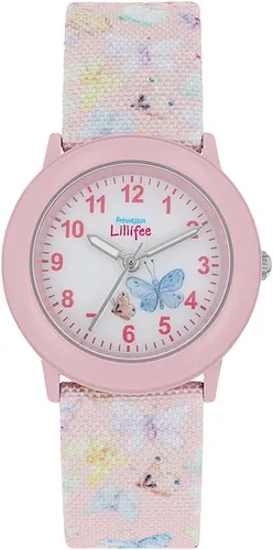 Prinzessin Lillifee Quarzuhr 2037730, bunte Kinderuhr für Mädchen - Entdecken Sie die fröhliche Prinzessin Lillifee Quarzuhr! Mit einem verstellbaren Textilarmband und kratzfestem Glas ist sie perfekt für kleine Abenteuer. Ein Highlight für jedes Outfit und ideal als Geschenk.